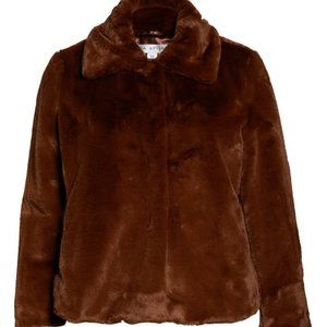 Via Spiga - Vegan Fur Jacket  2X
